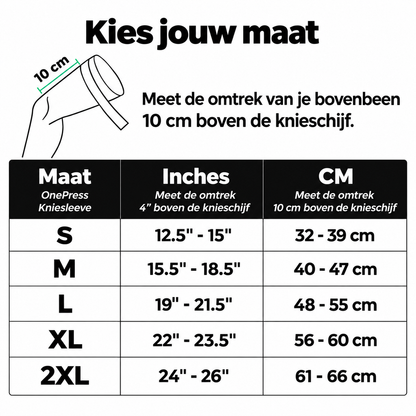 OnePress sleeve